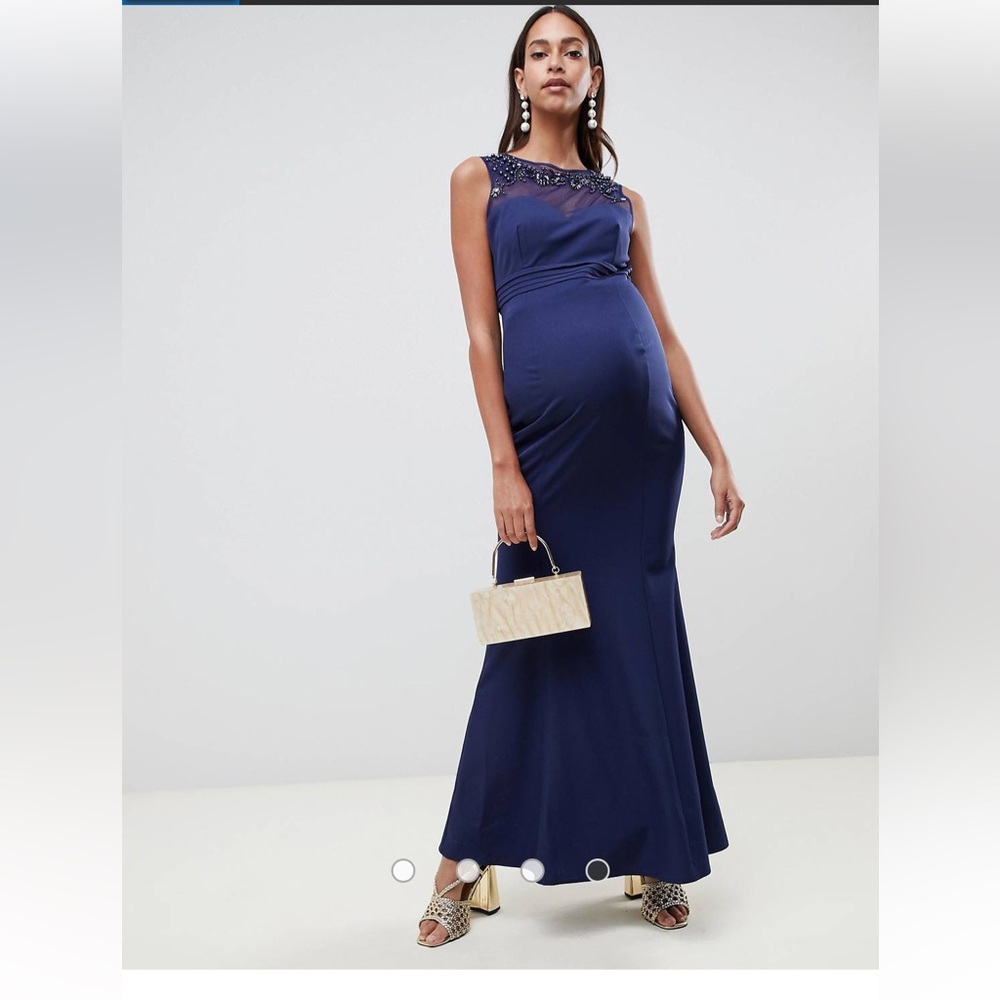 ASOS maternity gown